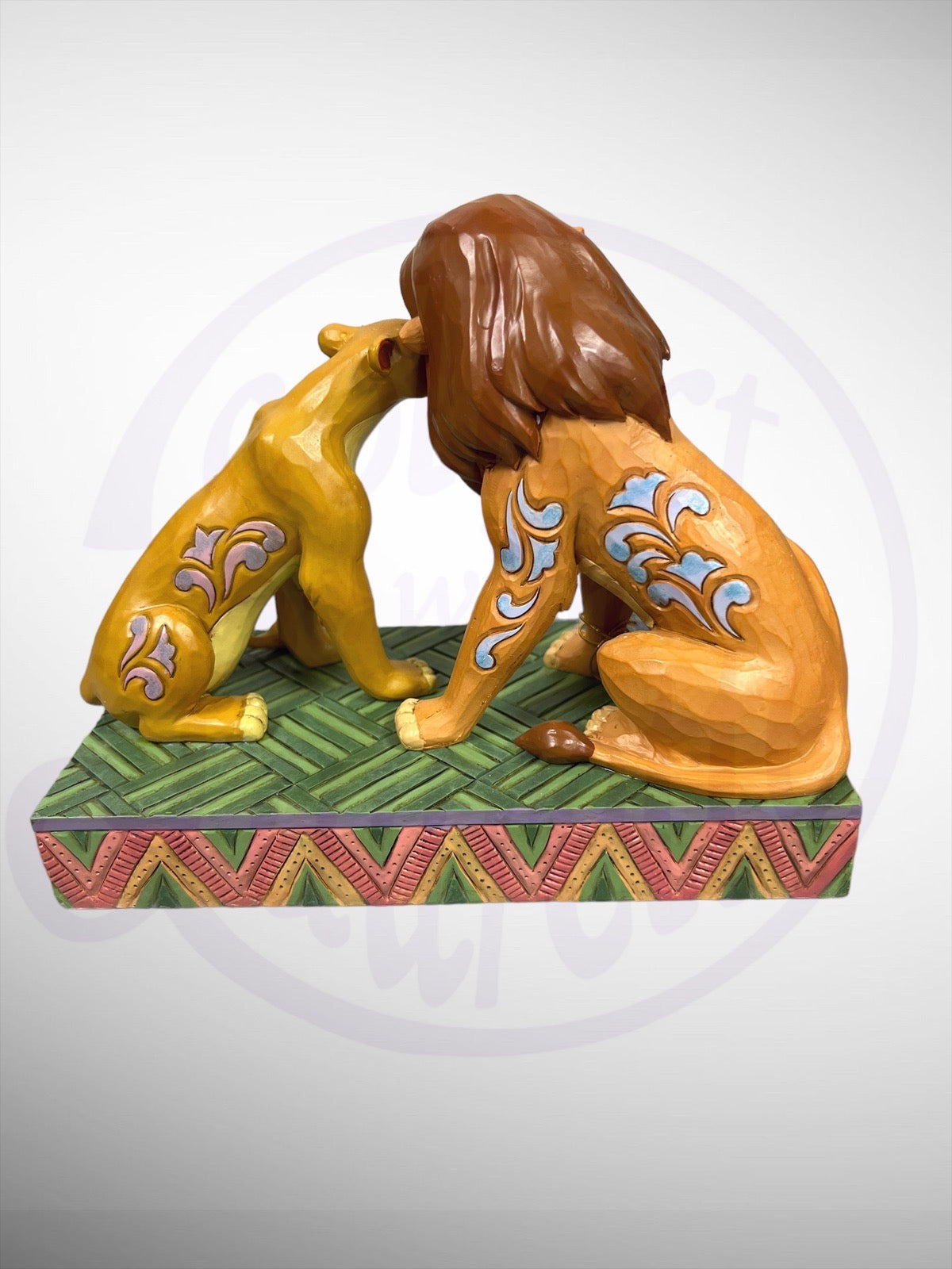 Jim Shore Disney Traditions - Savannah Sweethearts Lion King Simba Nala Figurine