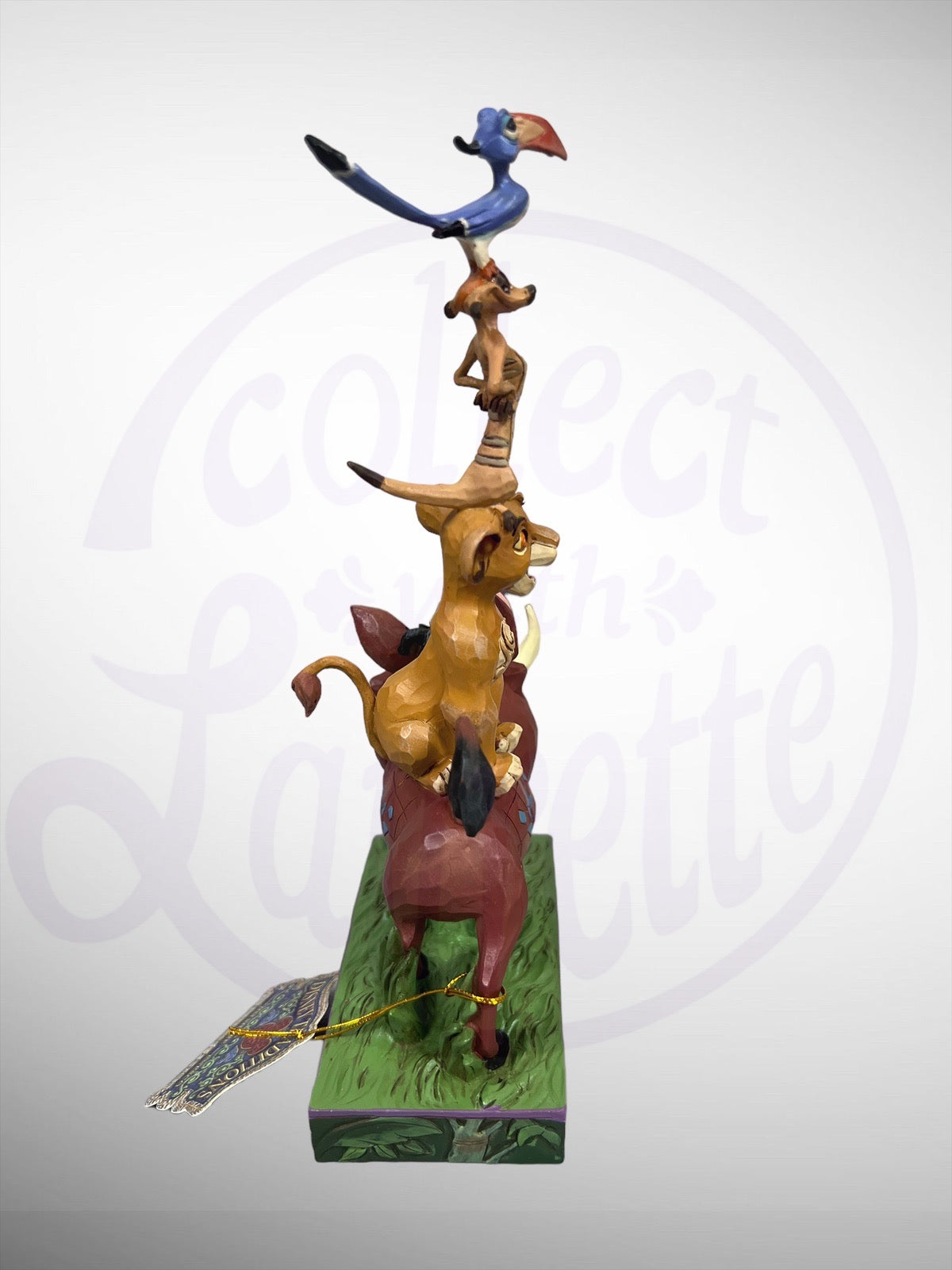 Jim Shore Disney Traditions - Balance of Nature Lion King Stack Pumbaa Simba Timon Zazu Figurine