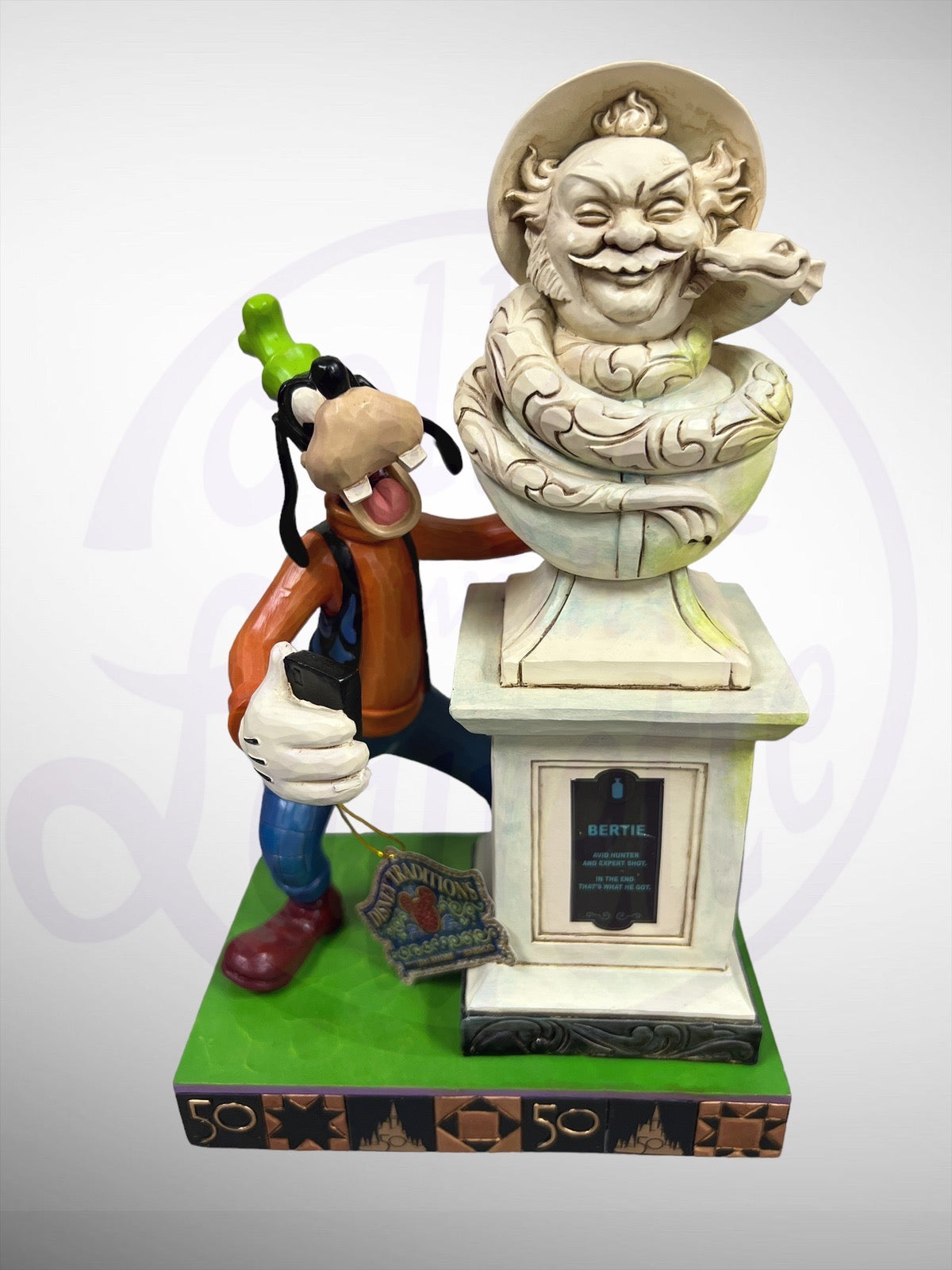 Jim Shore Disney Traditions - Goofy Haunted Mansion 50th Anniversary Figurine