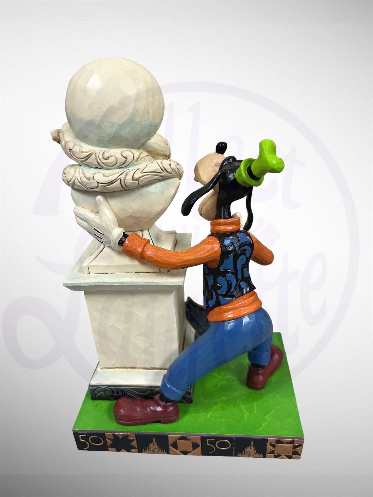 Jim Shore Disney Traditions - Goofy Haunted Mansion 50th Anniversary Figurine