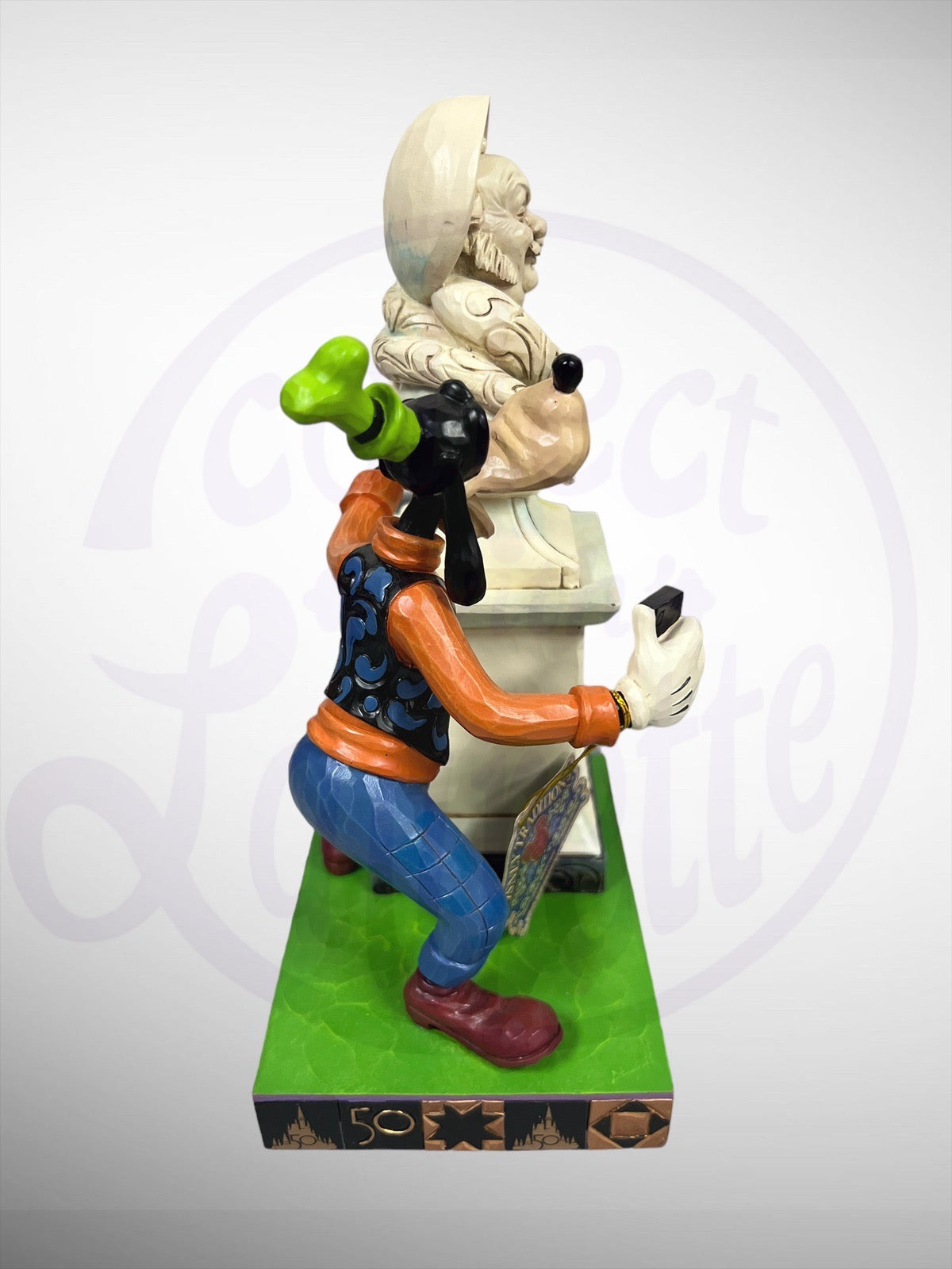 Jim Shore Disney Traditions - Goofy Haunted Mansion 50th Anniversary Figurine