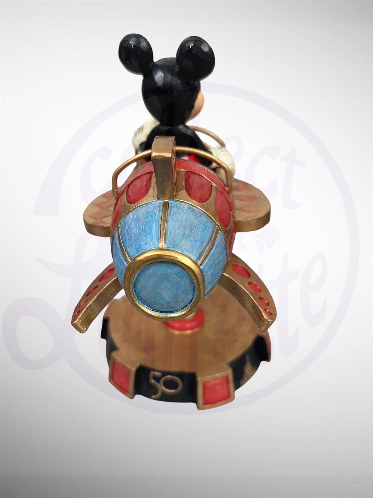 Jim Shore Disney Traditions - Mickey Astro Orbiter 50th Anniversary Figurine