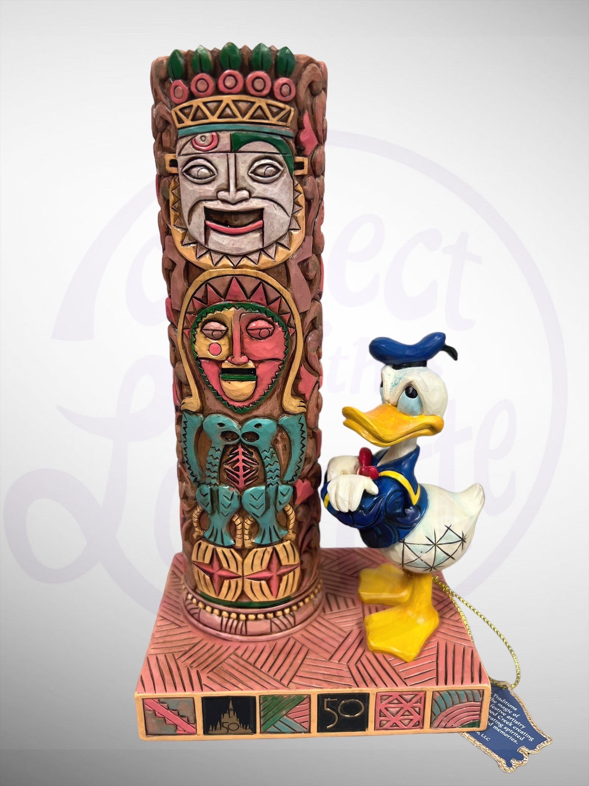 Jim Shore Disney Traditions -  Donald Enchanted Tiki Room 50th Anniversary Figurine