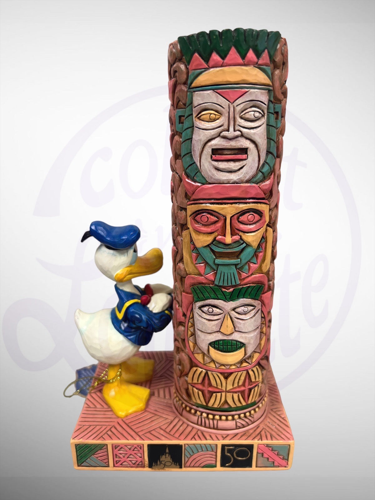 Jim Shore Disney Traditions -  Donald Enchanted Tiki Room 50th Anniversary Figurine