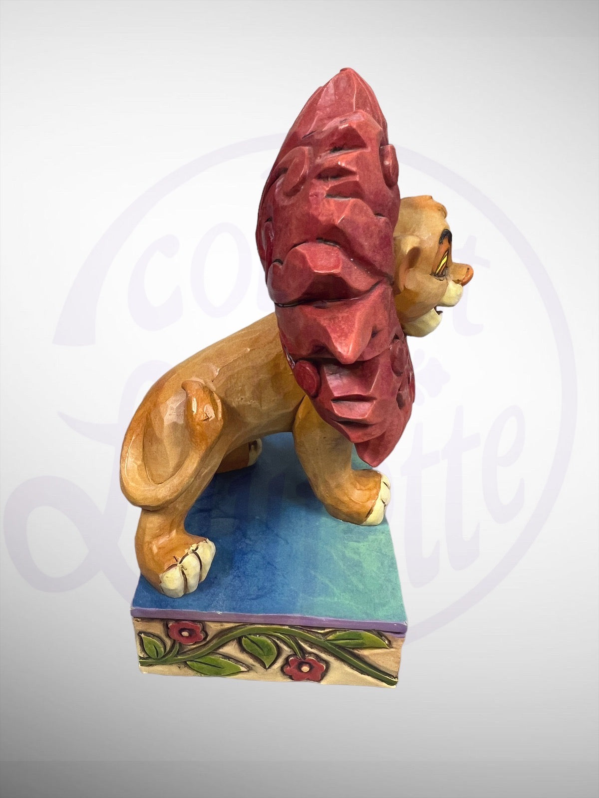 Jim Shore Disney Traditions - Just Can't Wait To Be King Lion King Simba Figurine (No Box)