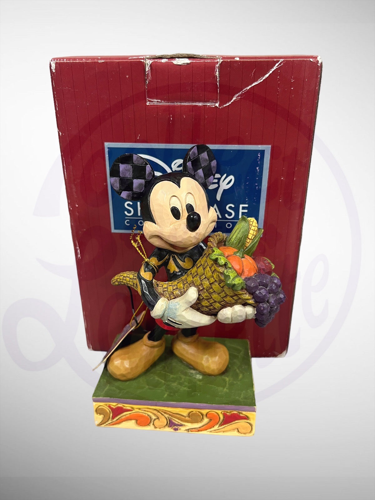 Jim Shore Disney Traditions - Bountiful Blessings Corunucopia Mickey Figurine