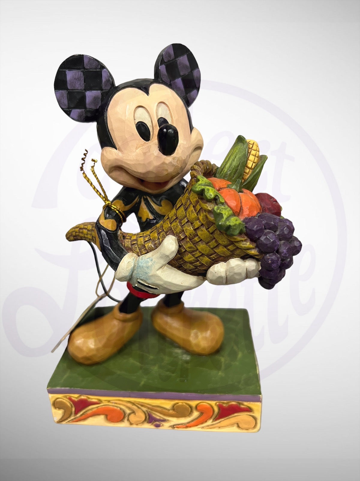 Jim Shore Disney Traditions - Bountiful Blessings Corunucopia Mickey Figurine