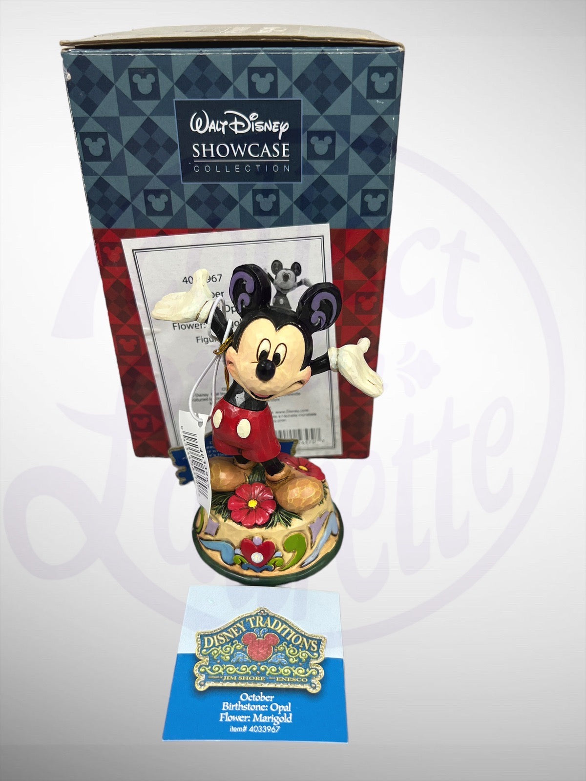 Jim Shore Disney Traditions - October Mickey Mouse Figurine