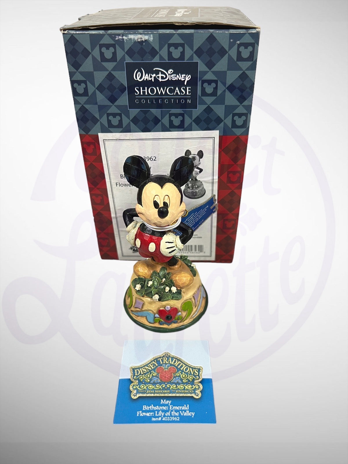 Jim Shore Disney Traditions - May Mickey Mouse Figurine