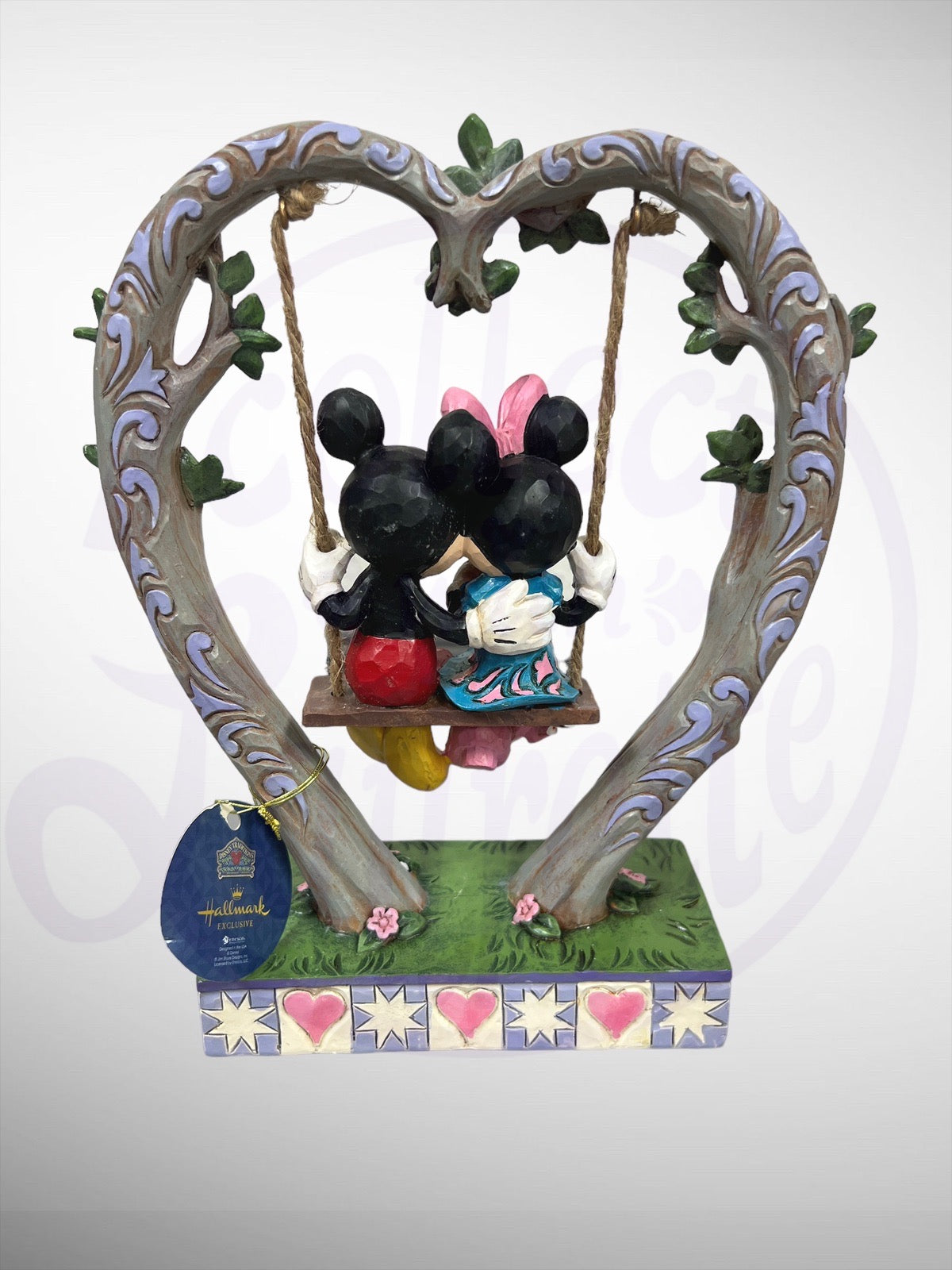 Jim Shore Disney Traditions - Sweethearts In Swing Mickey Minnie Figurine