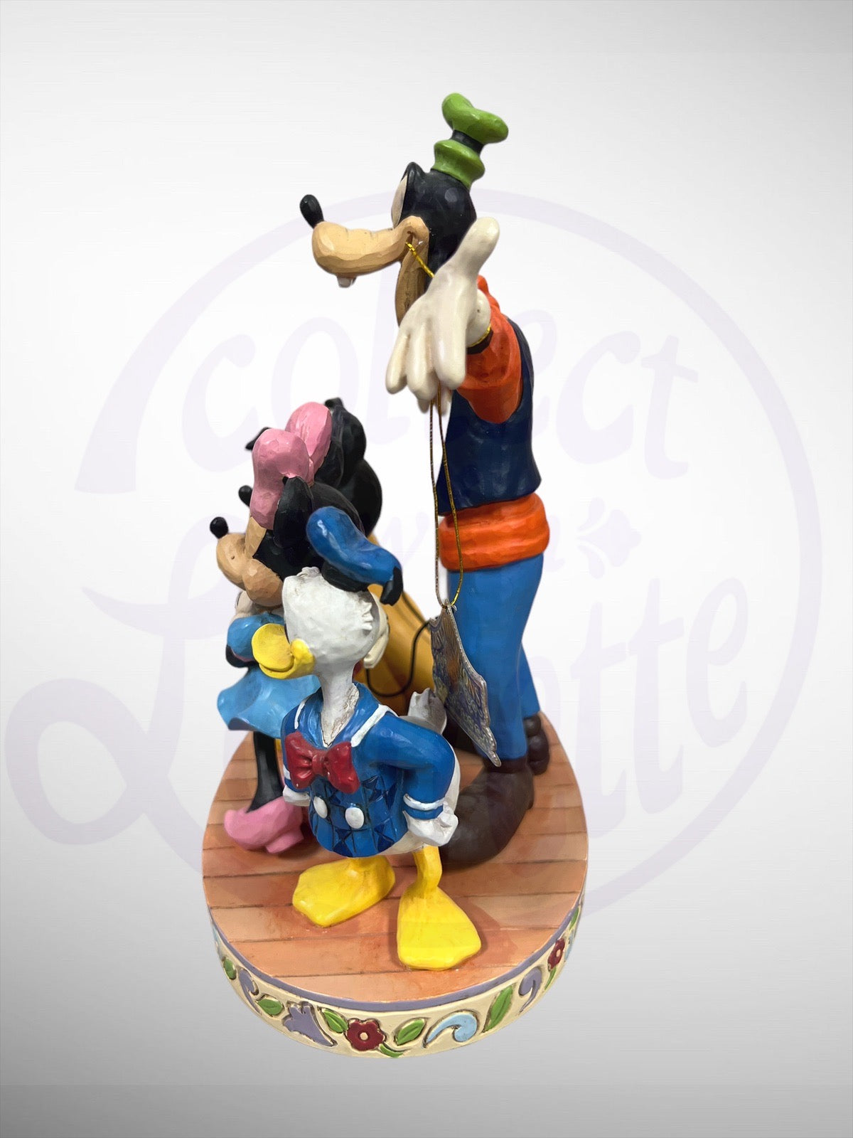 Jim Shore Disney Traditions - The Gang's All Here Mickey Minnie Donald Goofy Pluto Figurine