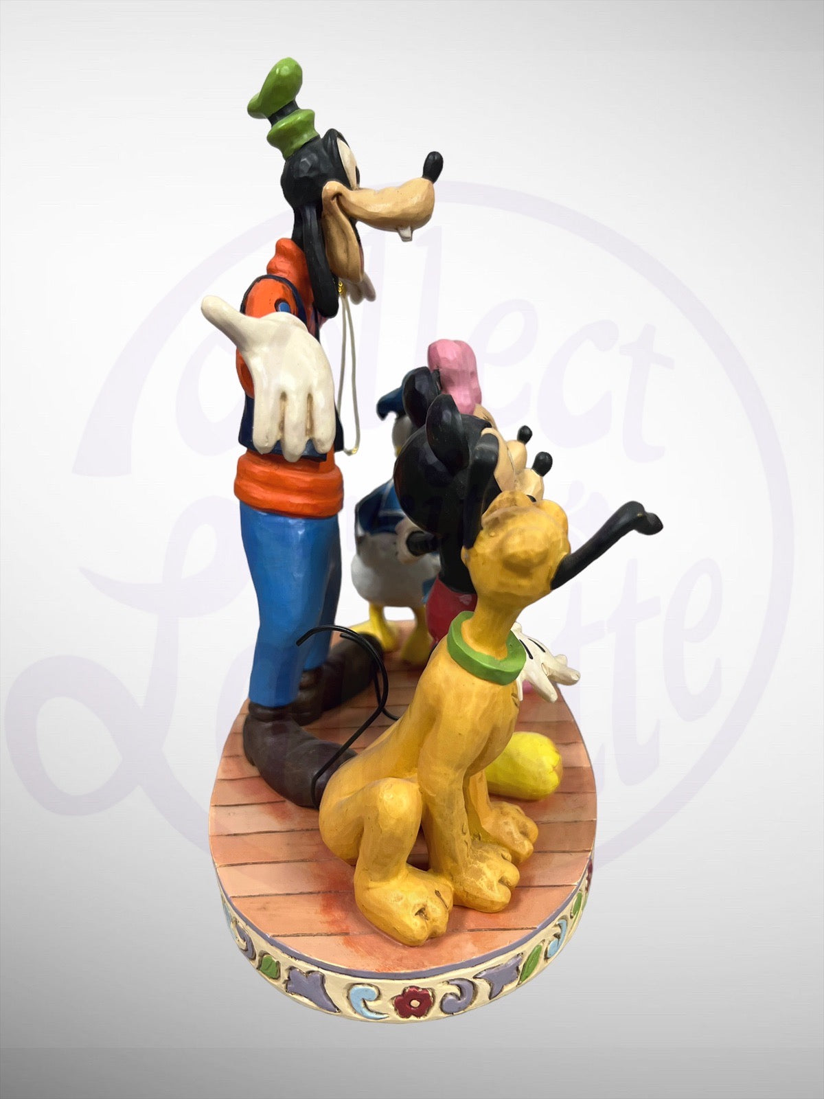 Jim Shore Disney Traditions - The Gang's All Here Mickey Minnie Donald Goofy Pluto Figurine