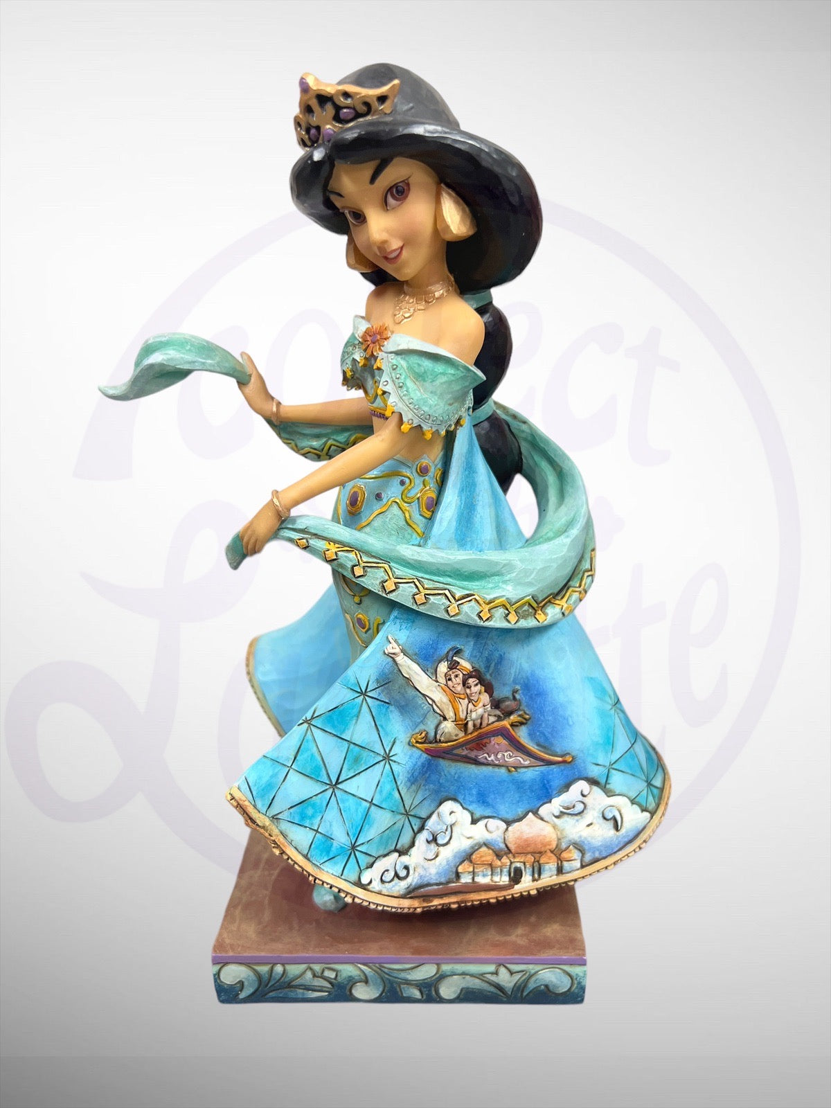 Jim Shore Disney Traditions - Shining, Shimmering, Splendid Jasmine Royal Gown Figurine