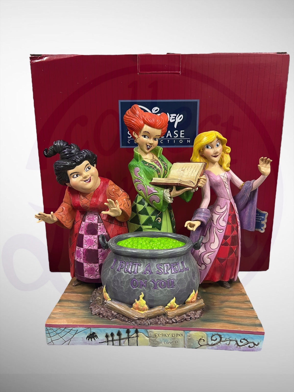 Jim Shore Disney Traditions - I Put A Spell On You Hocus Pocus Halloween Figurine