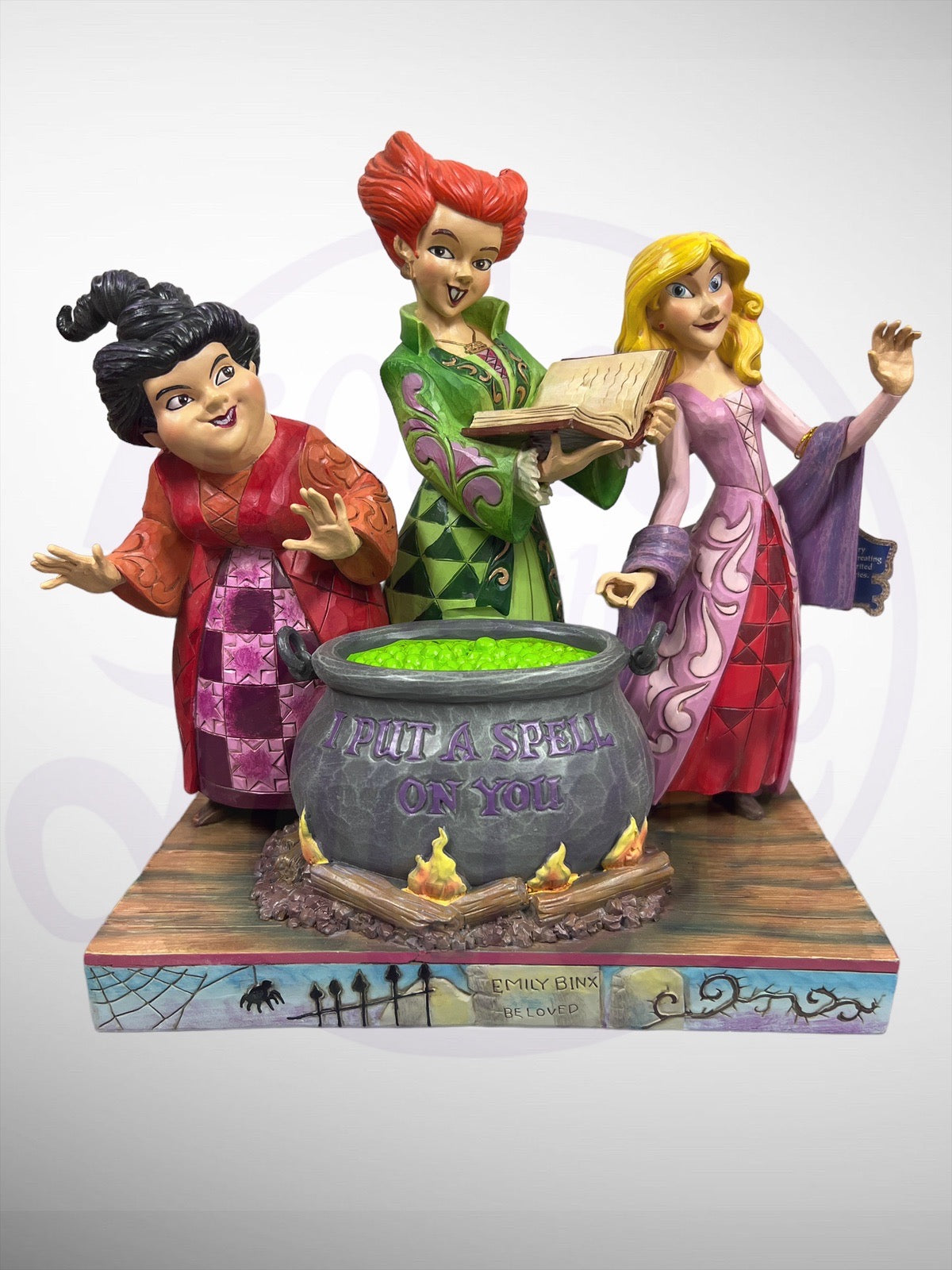 Jim Shore Disney Traditions - I Put A Spell On You Hocus Pocus Halloween Figurine