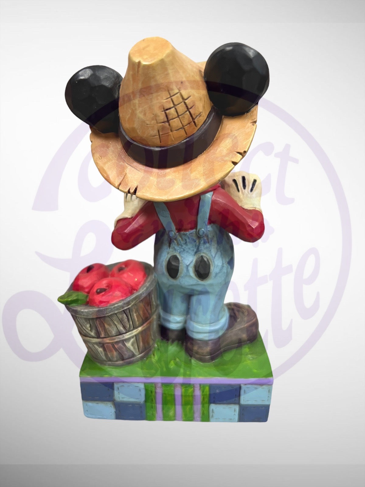 Jim Shore Disney Traditions - Fresh From the Farm Mickey Mouse Figurine (No Box)