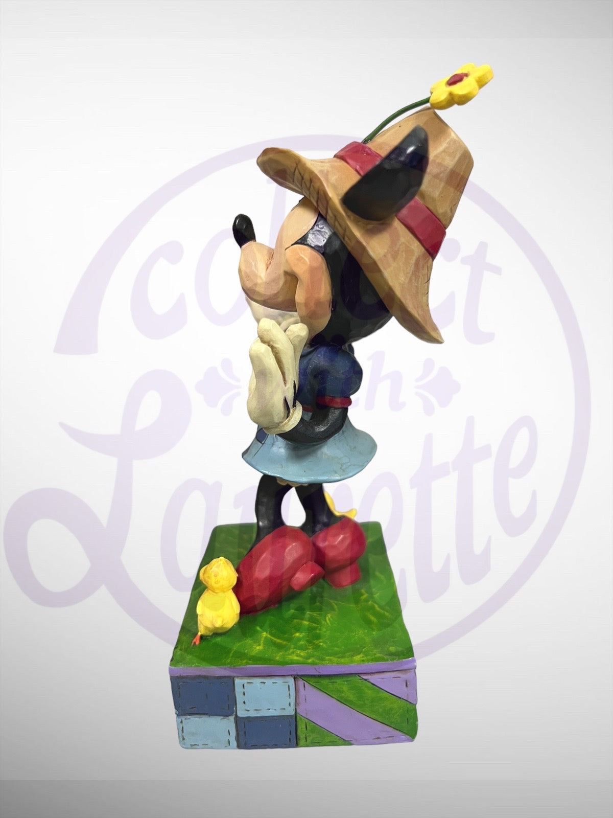 Jim Shore Disney Traditions -Country Life Minnie Mouse Figurine (No Box)