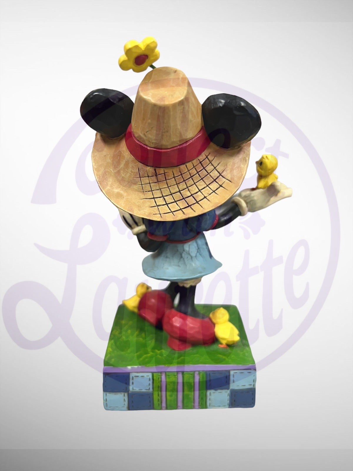 Jim Shore Disney Traditions -Country Life Minnie Mouse Figurine (No Box)