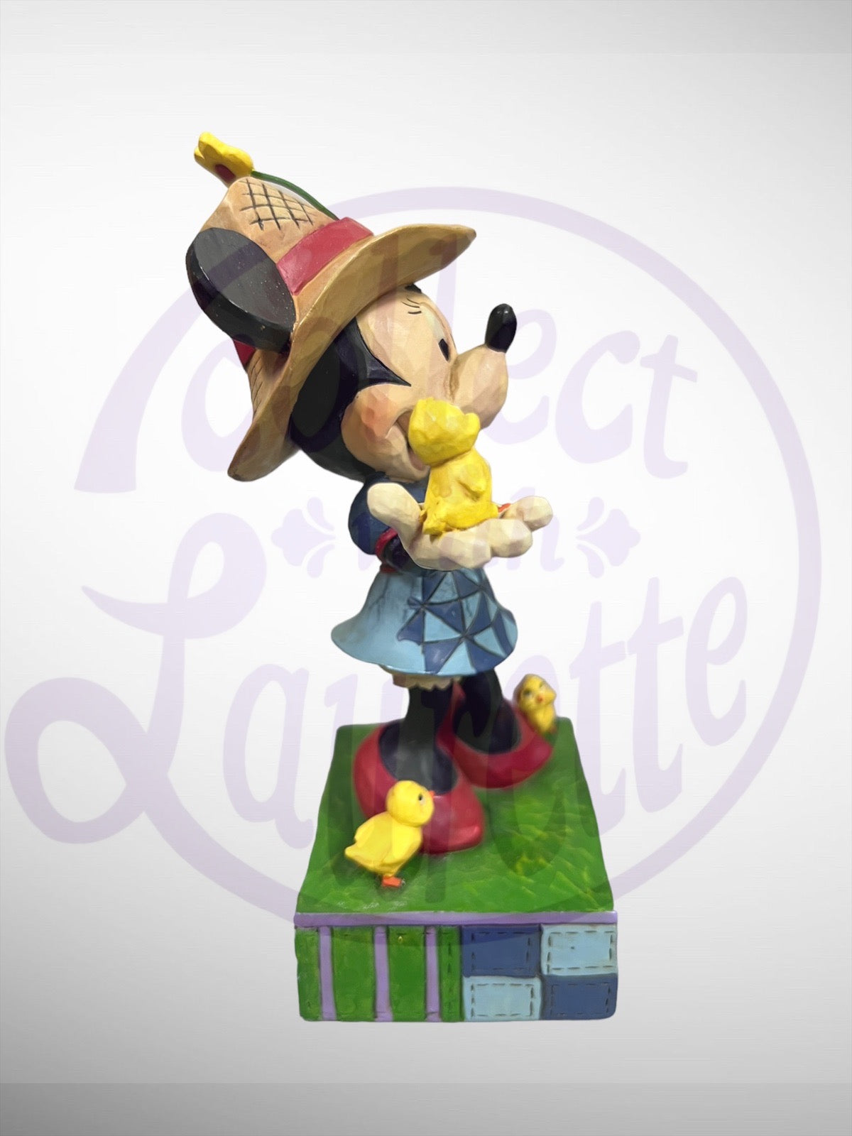 Jim Shore Disney Traditions -Country Life Minnie Mouse Figurine (No Box)