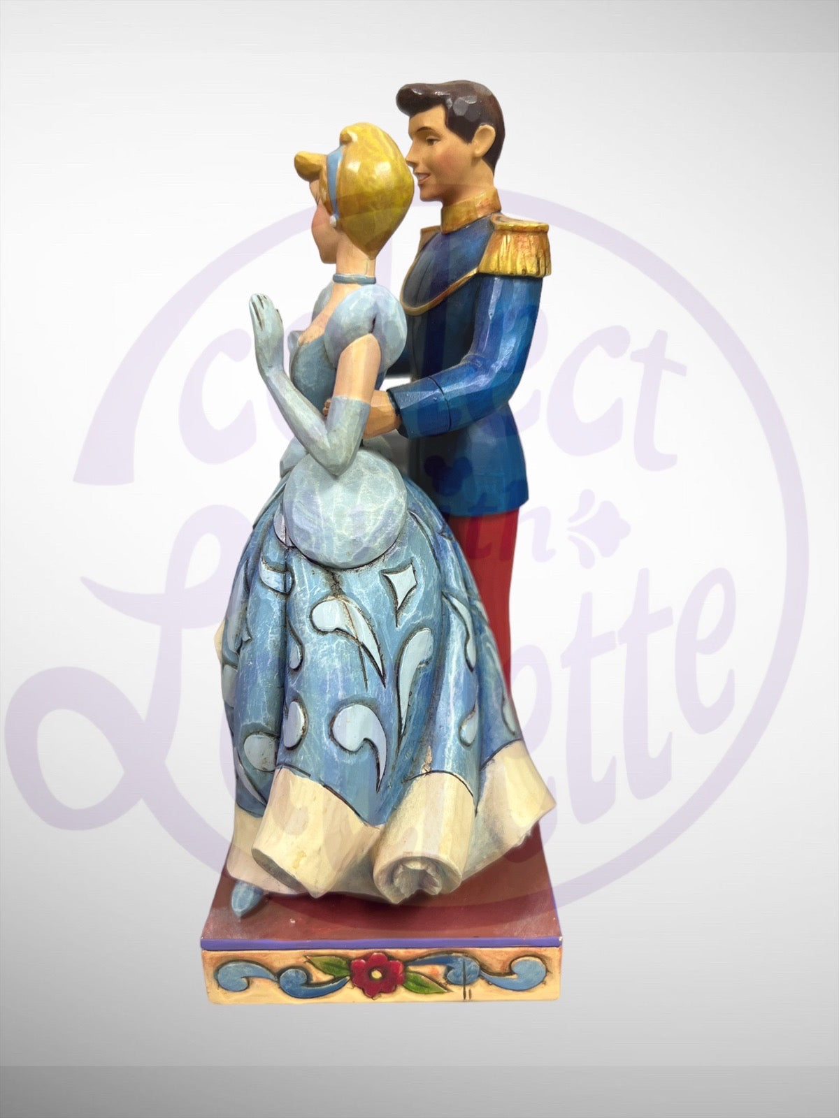Jim Shore Disney Traditions - Royal Romance Cinderella and Prince Charming Figurine (No Box)