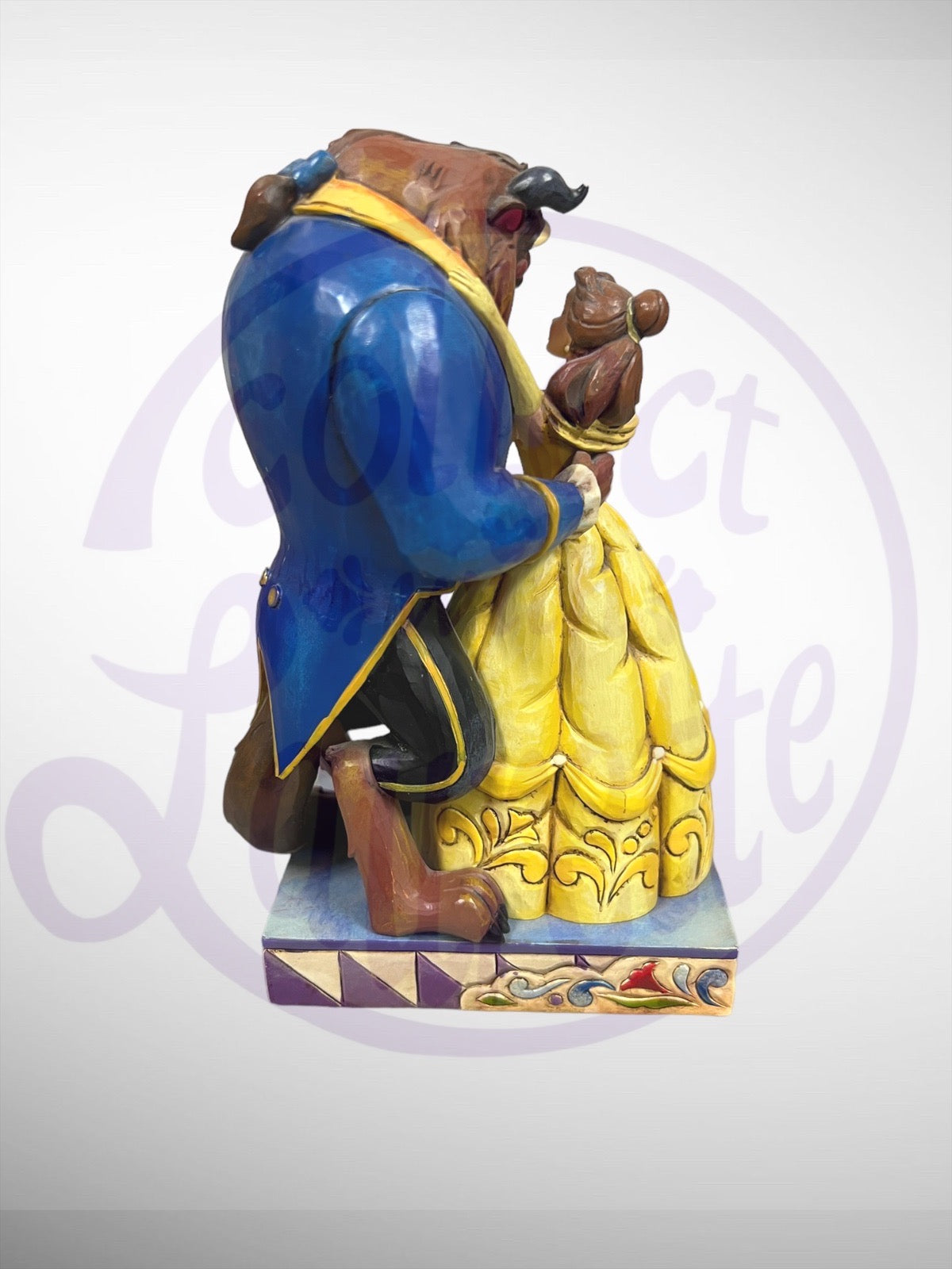 Jim Shore Disney Traditions - Love Conquers All Belle and Beast Beauty and the Beast Figurine (No Box)