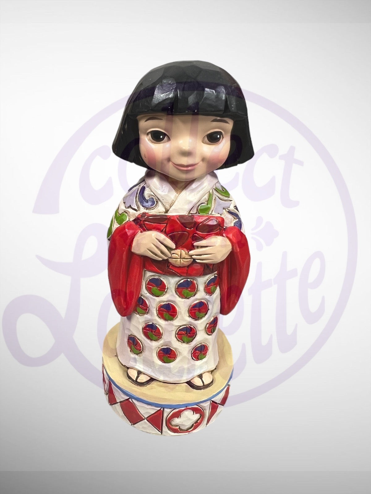 Jim Shore Disney Traditions - Welcome to Japan It's A Small World Figurine (no box)