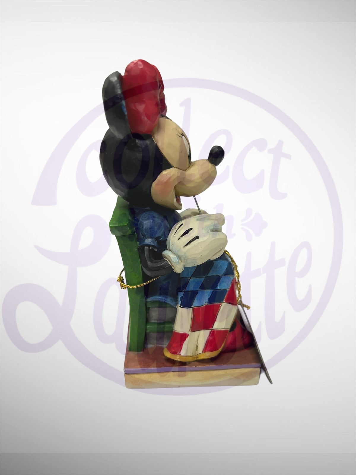 Jim Shore Disney Traditions - Old Glory Patriotic Minnie Flag Figurine