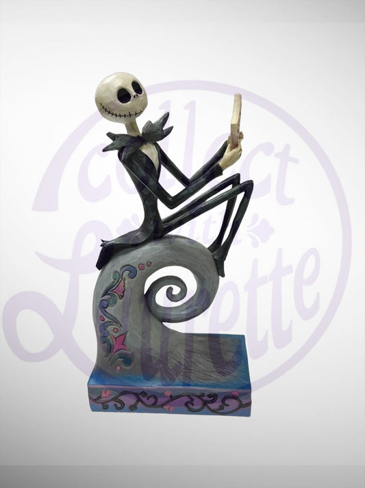 Jim Shore Disney Traditions -What's This? Jack Skellington Nightmare Before Christmas Figurine (No Box)