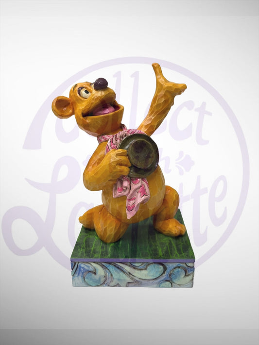 Jim Shore Disney Traditions - Wakah Wakah Fozzie Bear Muppets Figurine (No Box)