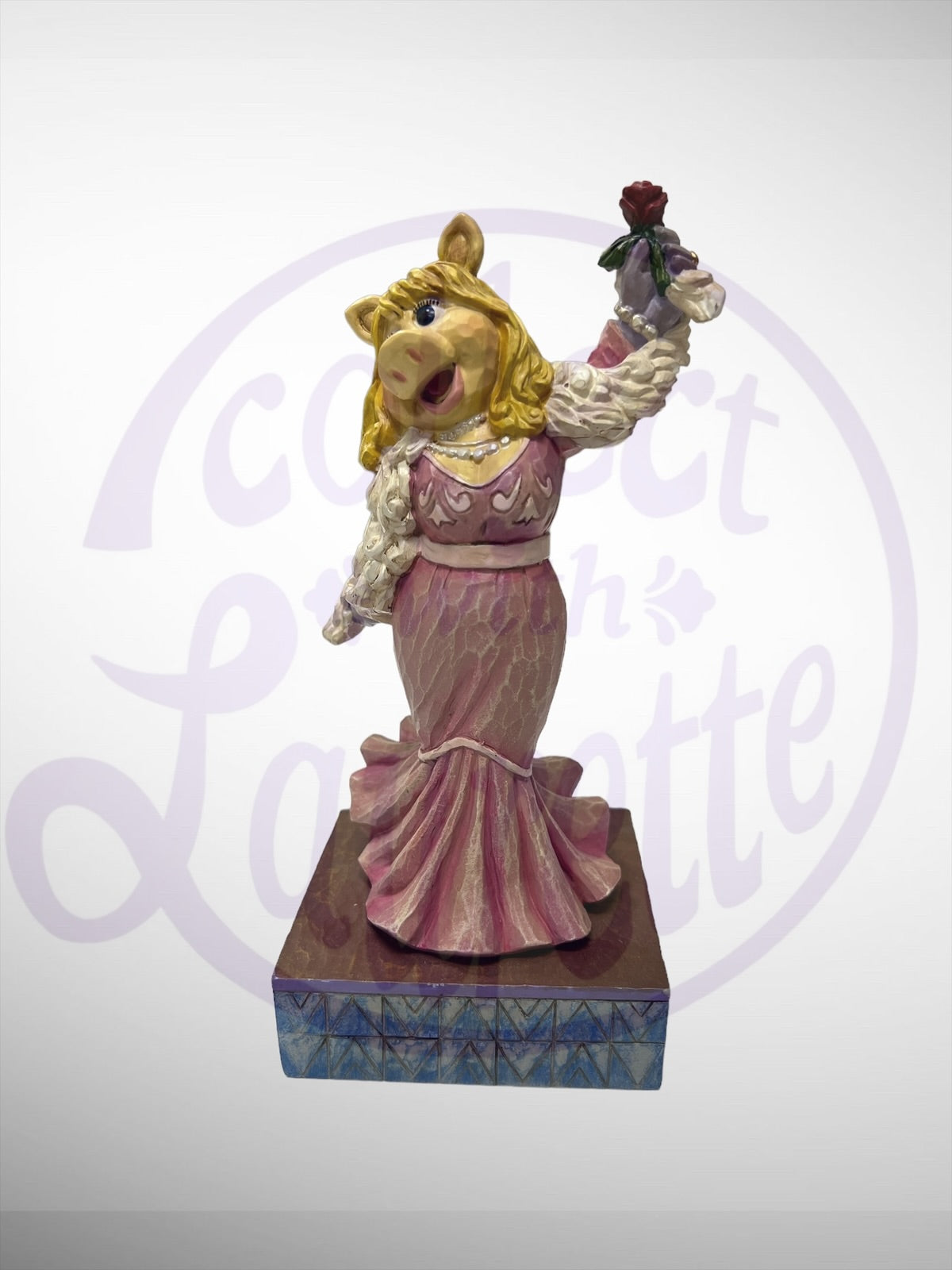 Jim Shore Disney Traditions - Diva? Moi? Miss Piggy Muppets Figurine (No Box)