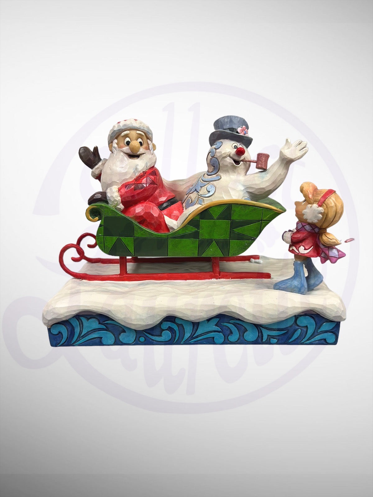 Jim Shore Frosty the Snowman - I'll Be Back On Christmas Day Figurine