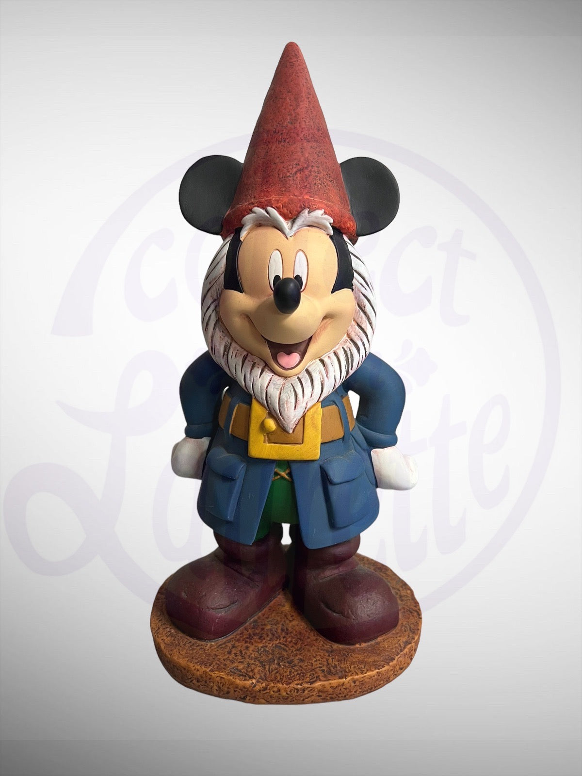 Disney Parks Figurine - Epcot Flower and Garden Festival Mickey Gnome Statue Figurine