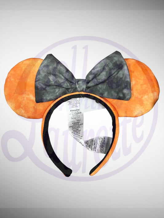 Disney Parks Ear Headband - Orange Black Halloween 2022