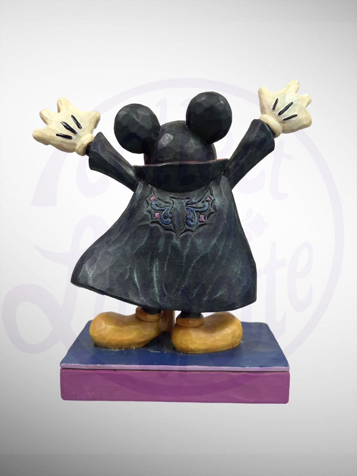 Jim Shore Disney Traditions - Count Mickey Mouse Halloween Vampire Figurine (No Box)