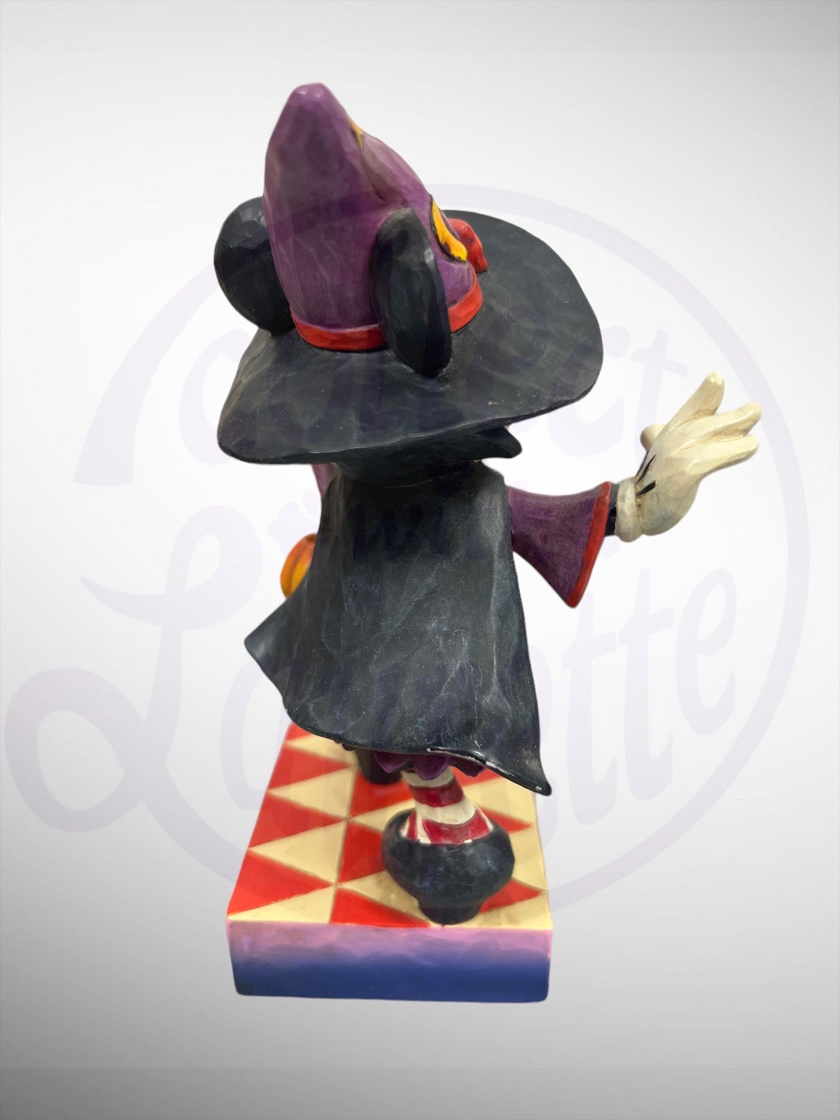 Jim Shore Disney Traditions - Sweet Treat Minnie Mouse Halloween Witch Figurine (No Box)