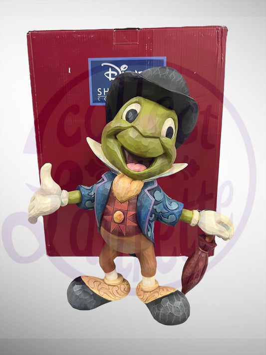 Jim Shore Disney Traditions - Cricket's the Name, Jiminy Cricket Big Figurine