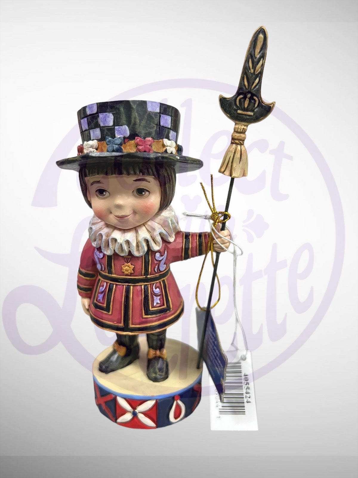 Jim Shore Disney Traditions - Welcome to England It's A Small World Figurine