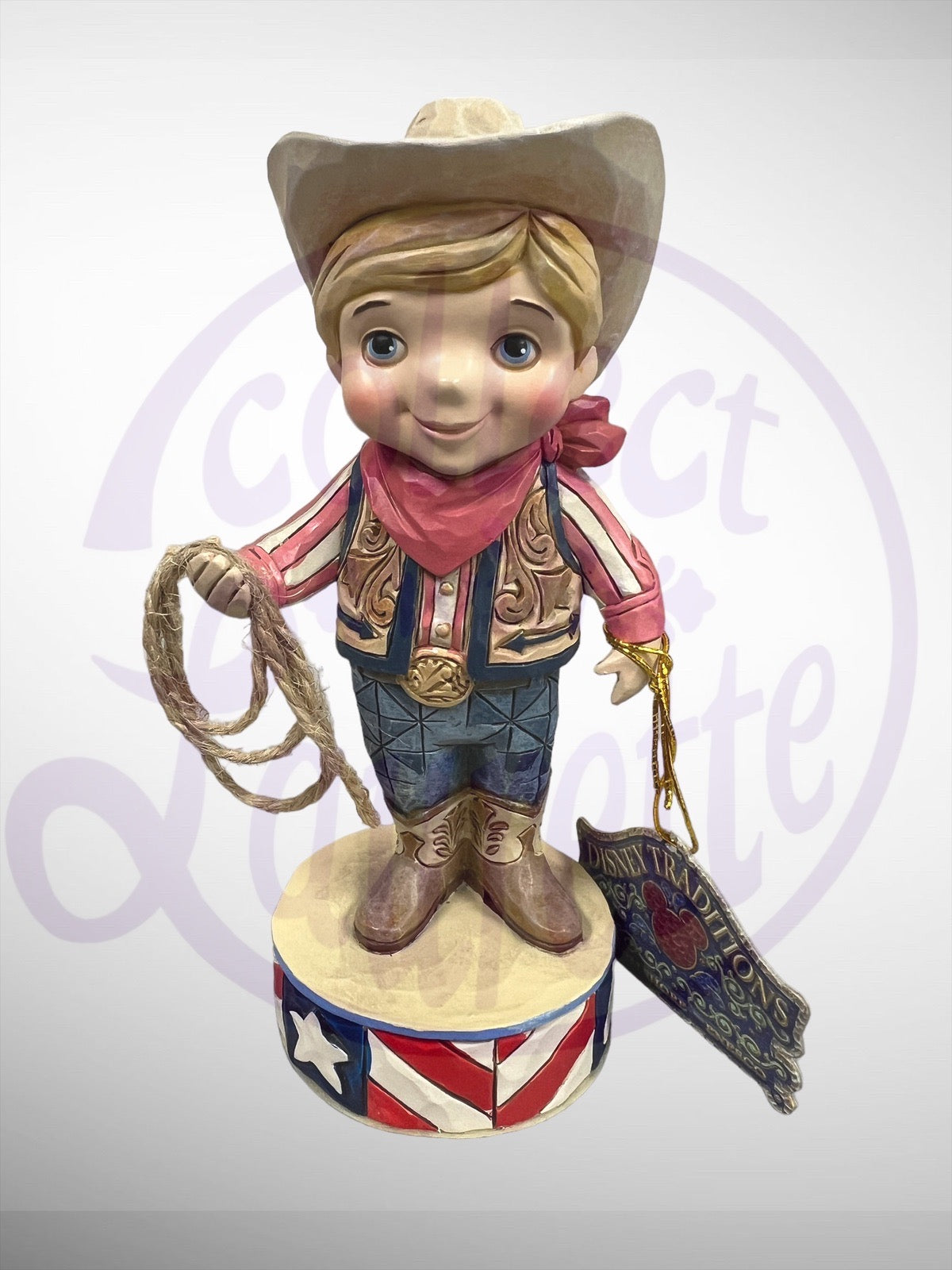 Jim Shore Disney Traditions - Welcome to America It's A Small World Figurine