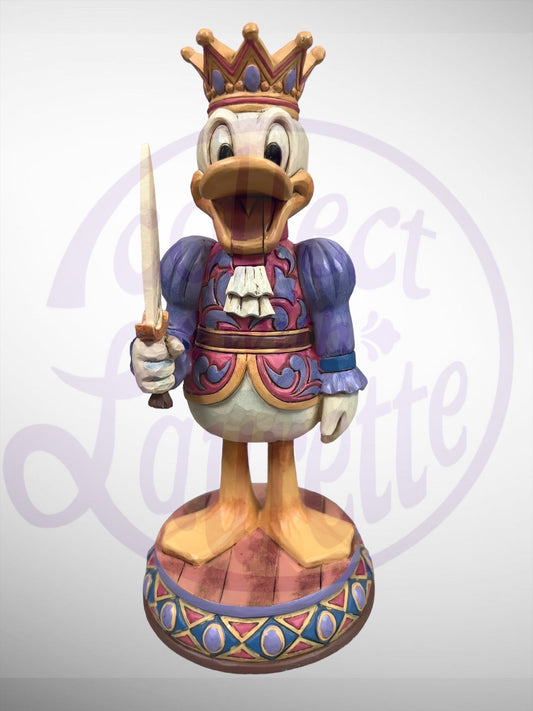 Jim Shore Disney Traditions - Reigning Royal Donald Duck Nutcracker Figurine (No Box)