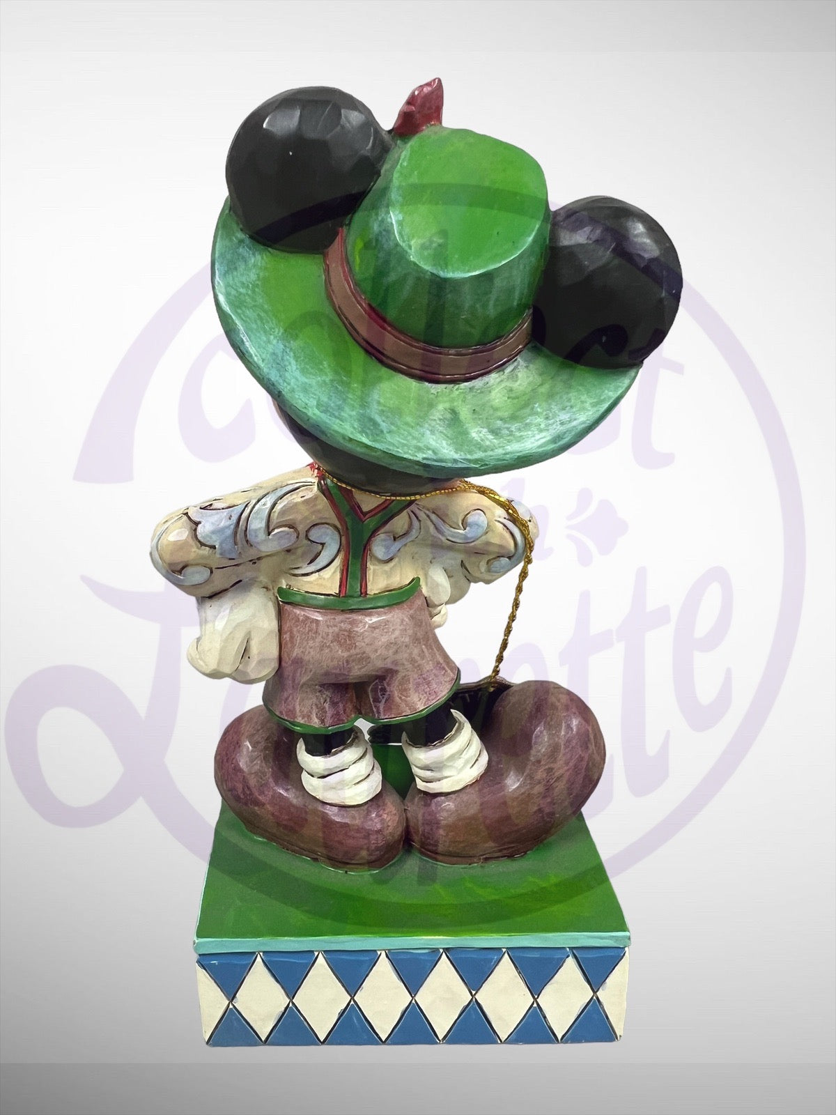 Jim Shore Disney Traditions - Greetings from Germany Mickey Figurine