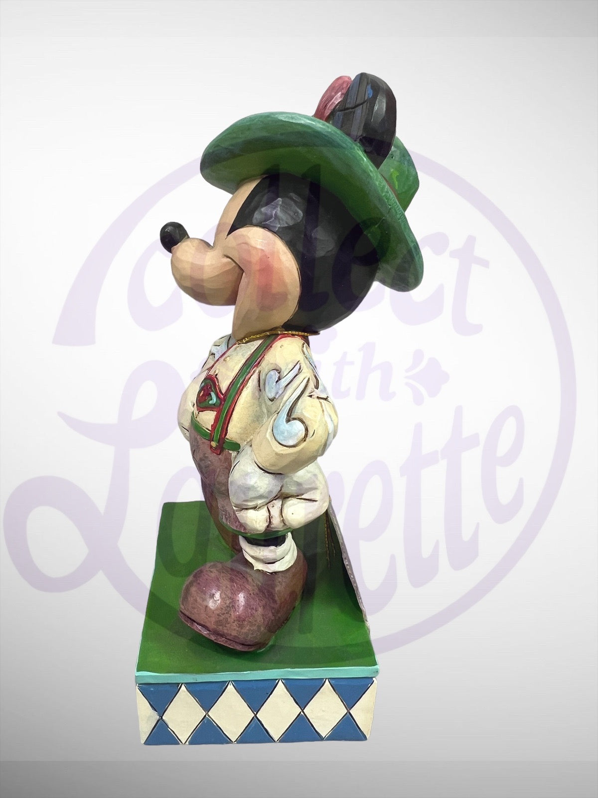 Jim Shore Disney Traditions - Greetings from Germany Mickey Figurine