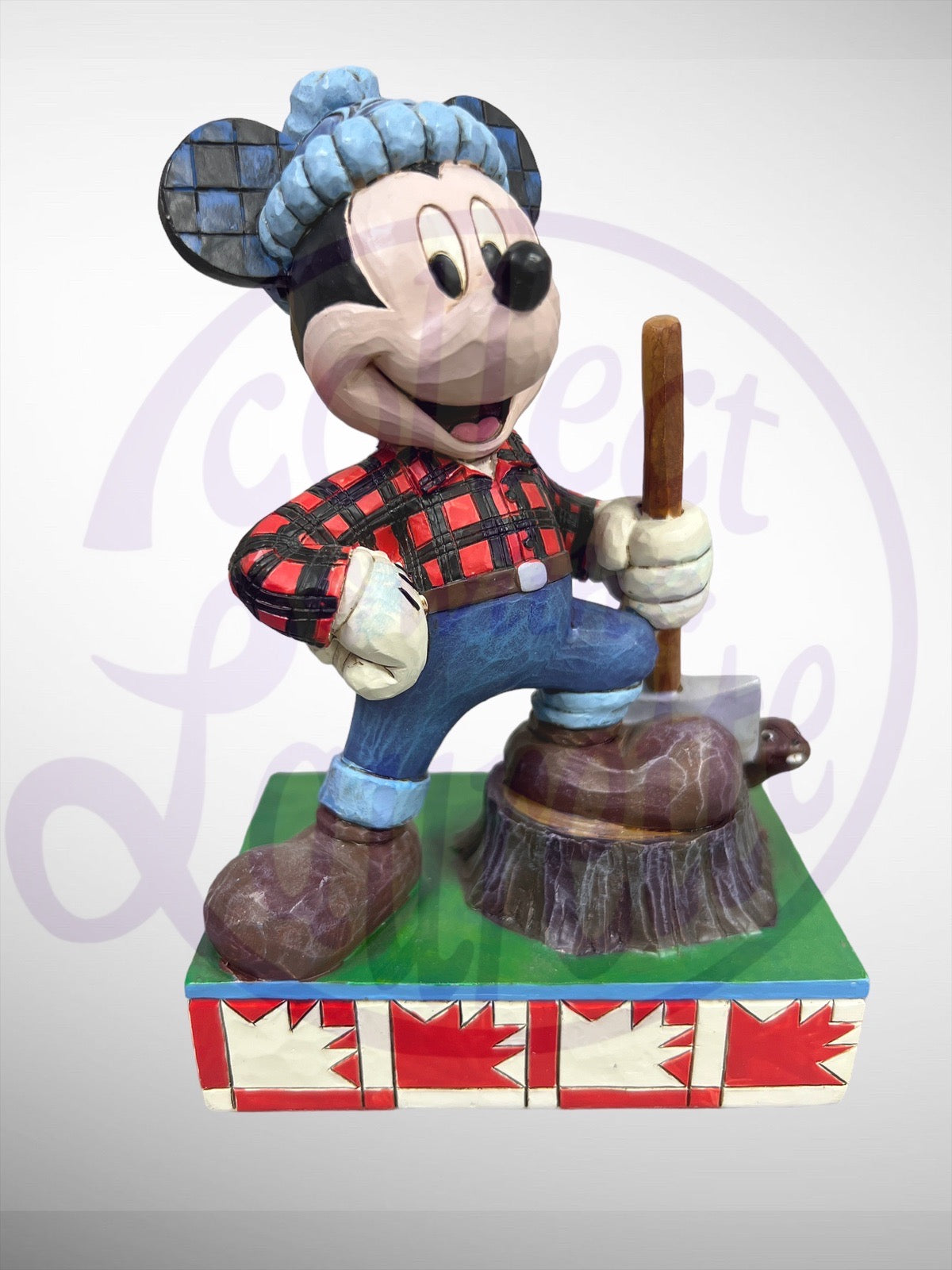 Jim Shore Disney Traditions - Greetings from Canada Mickey Figurine