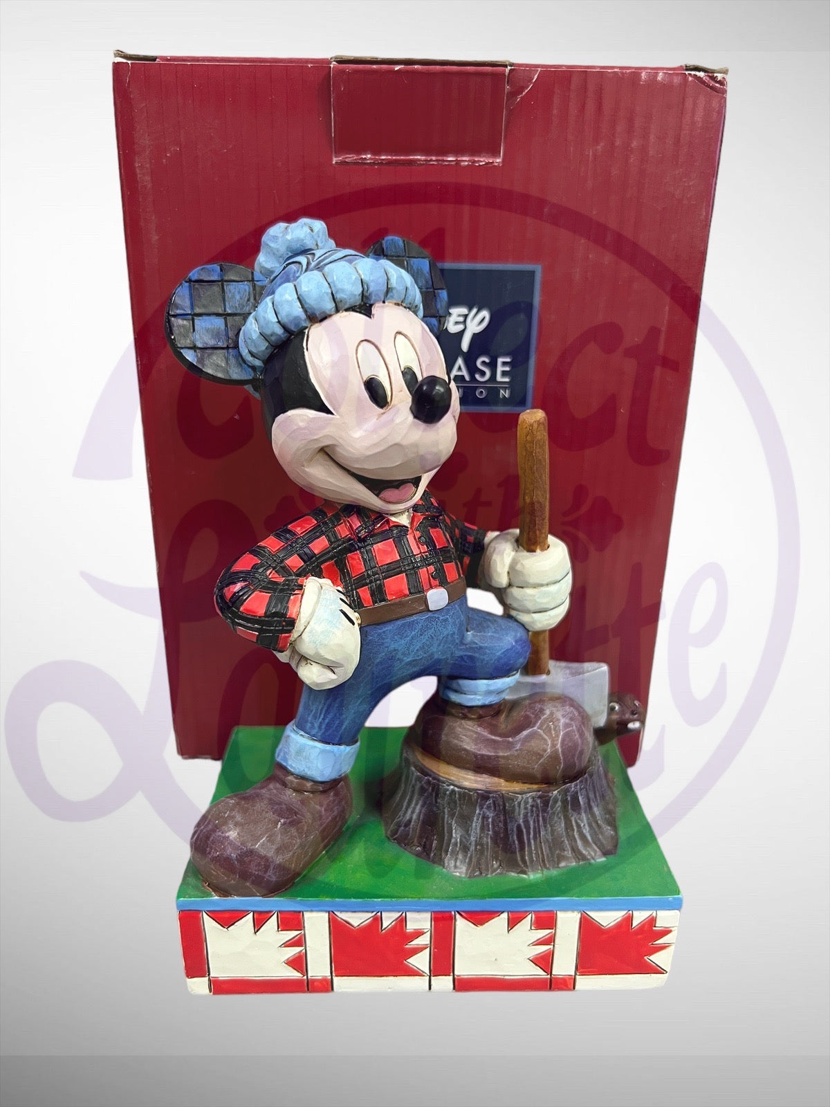 Jim Shore Disney Traditions - Greetings from Canada Mickey Figurine