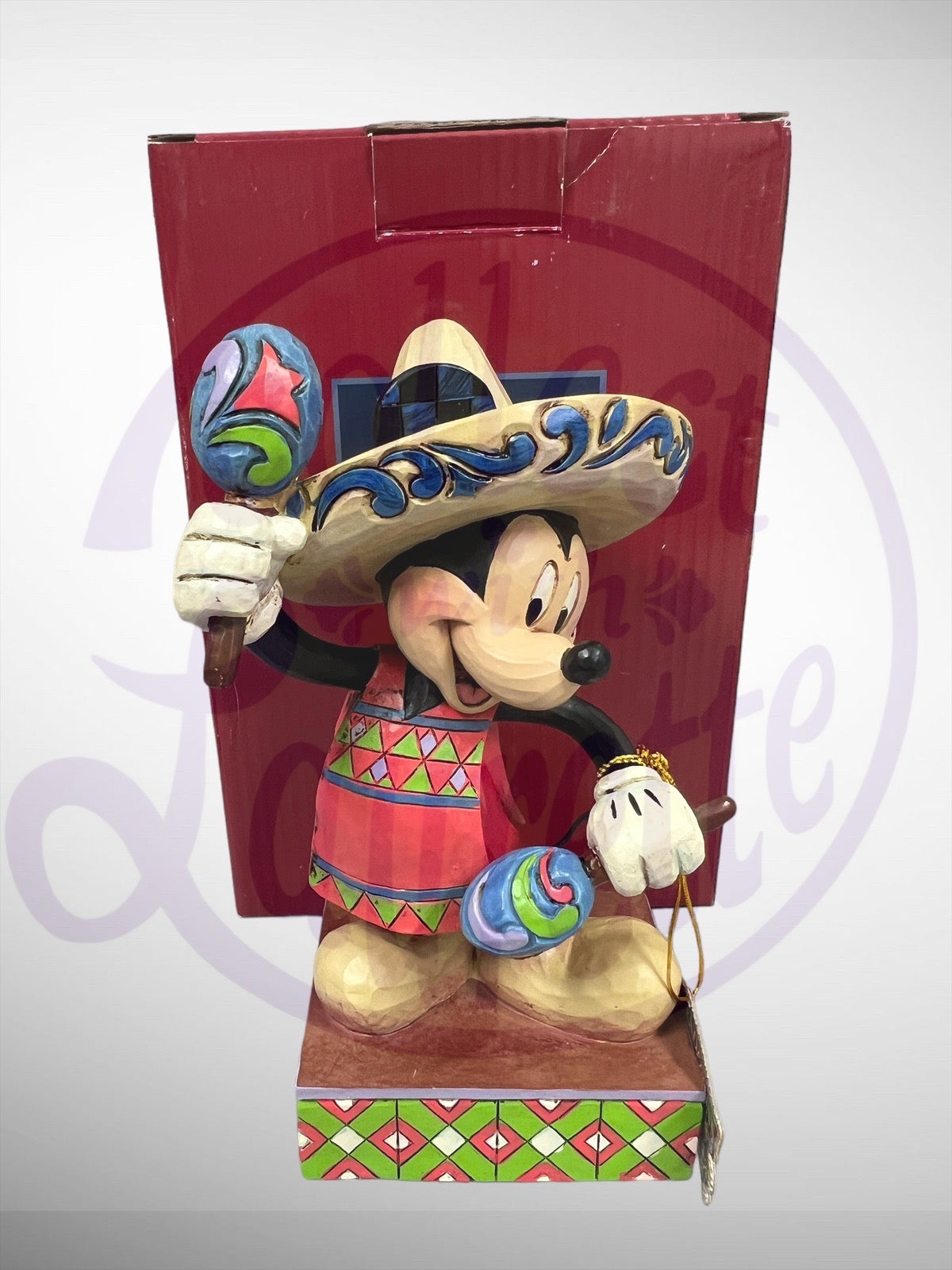 Jim Shore Disney Traditions - Greetings from Mexico Mickey Figurine