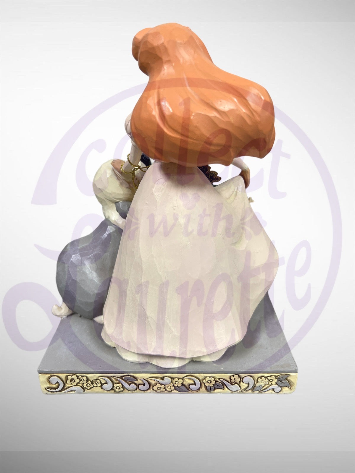 Jim Shore Disney Traditions - Spirited Siren Ariel Max Scuttle White Woodland Figurine