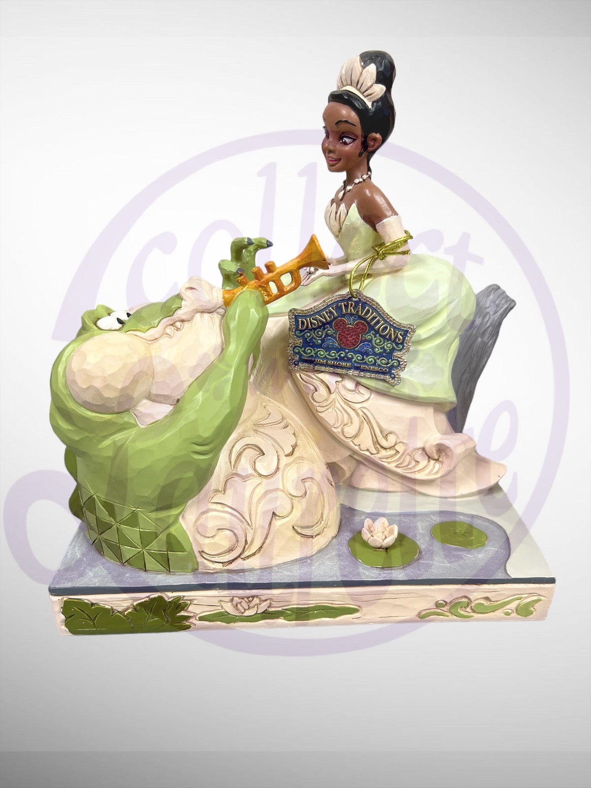 Jim Shore Disney Traditions - Bayou Beauty Tiana Louie White Woodland Figurine