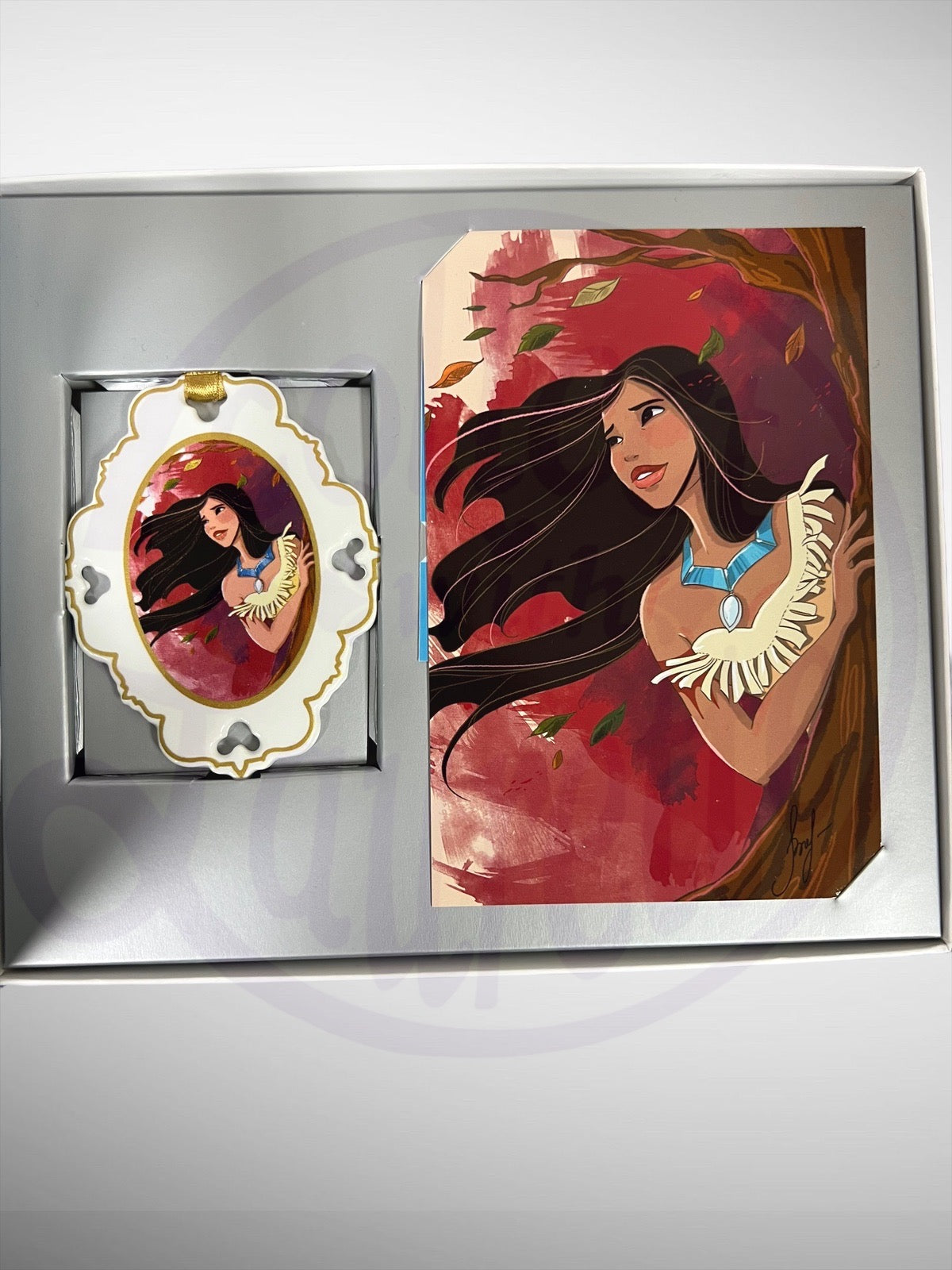 Disney Sketchbook Artist Series Ornament & Lithograph Collection - Pocahontas