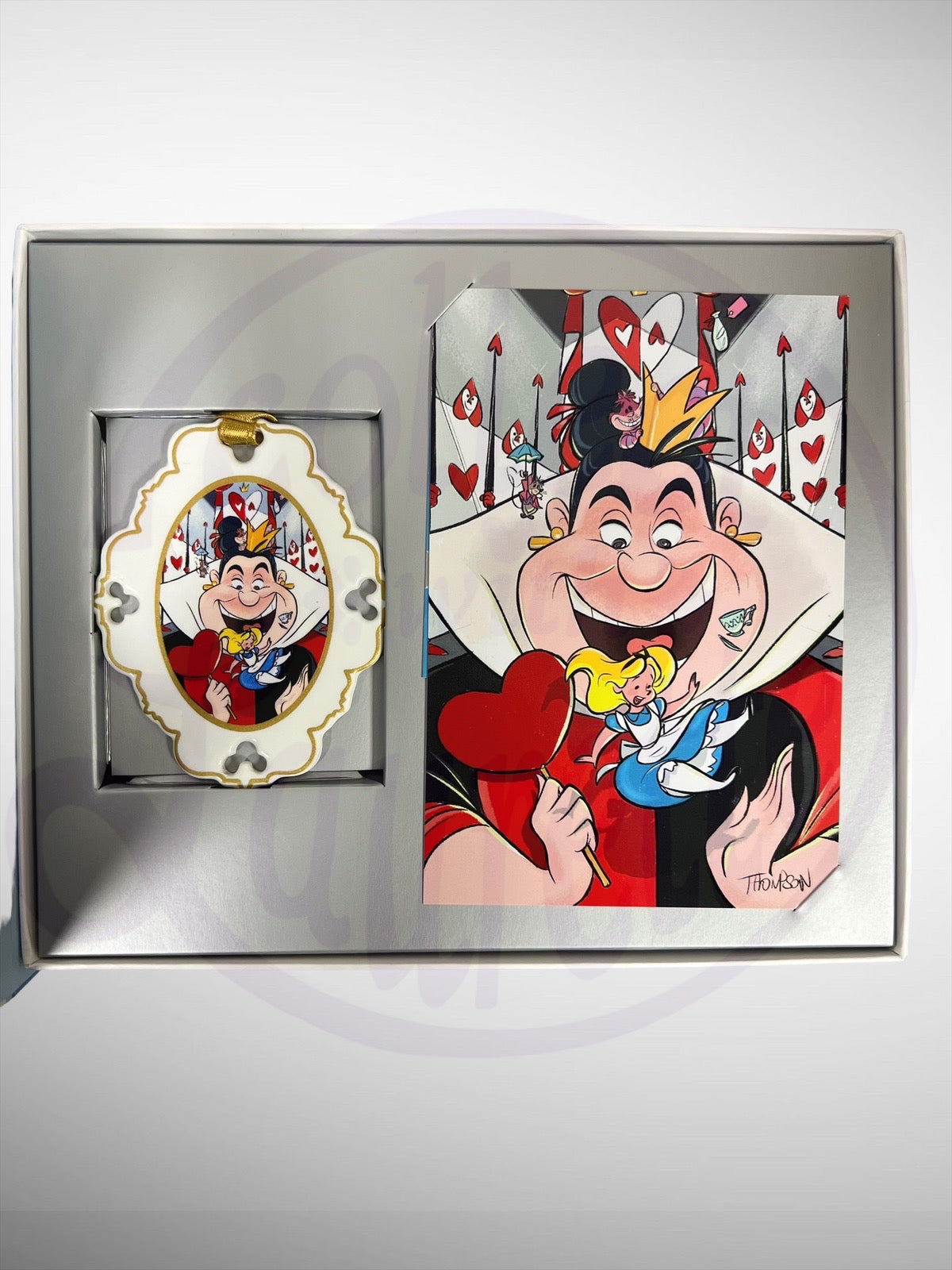 Disney Sketchbook Artist Series Ornament & Lithograph Collection - Alice in Wonderland