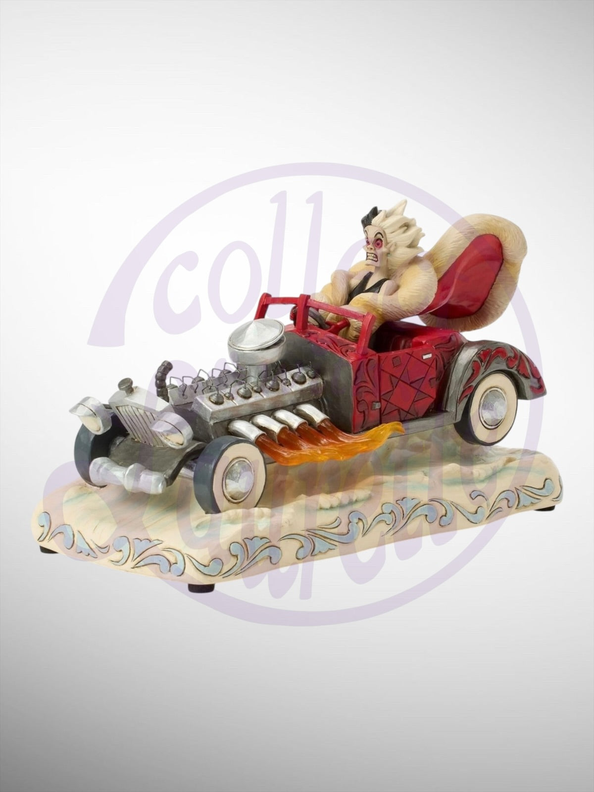 Jim Shore Disney Traditions - Driving De-Vilishly Cruella Musical Figurine - PREORDER