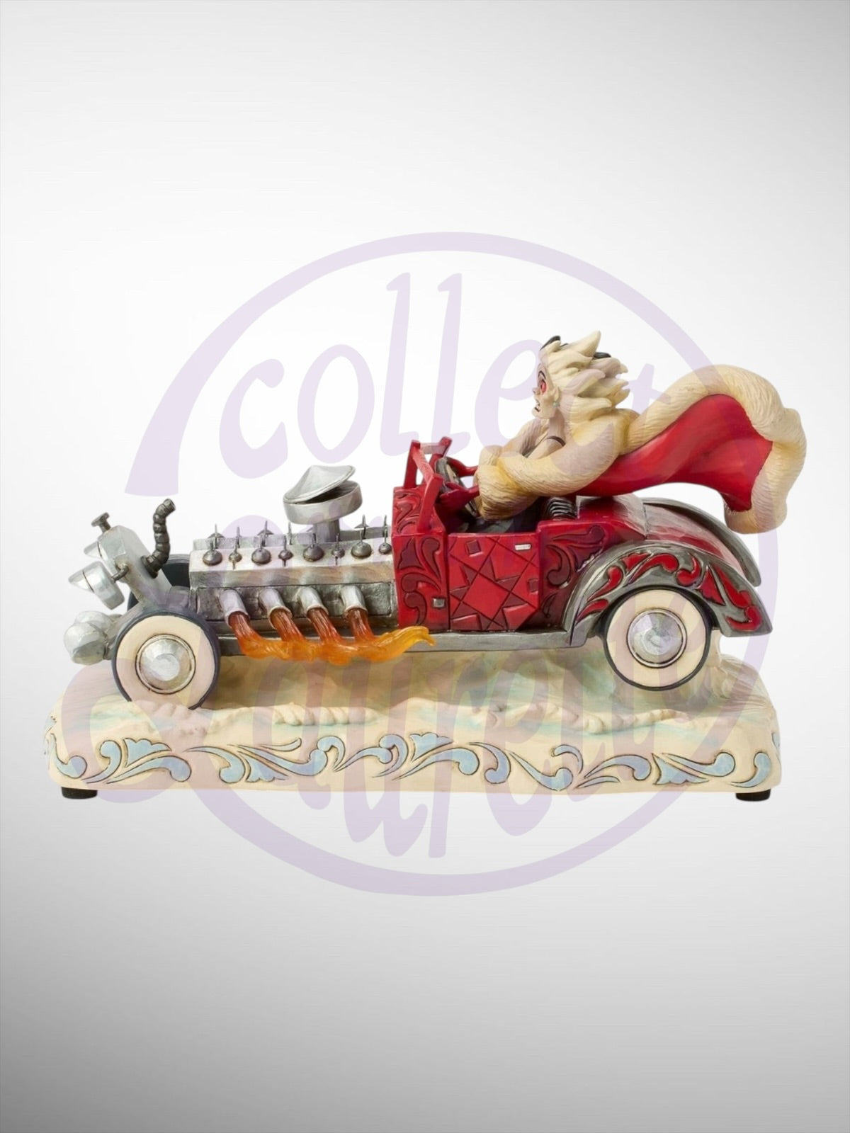 Jim Shore Disney Traditions - Driving De-Vilishly Cruella Musical Figurine - PREORDER